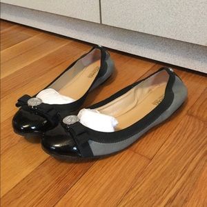 Michael Kors Black & Grey Flats